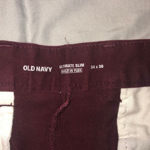 Old Navy Ultimate Slim Chino’s